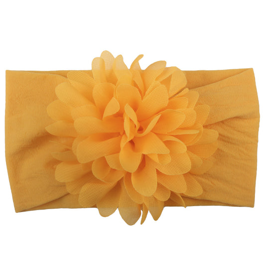 Diadema Floral de Gasa para Bebé - Accesorio Princesa Elegante - Image 23