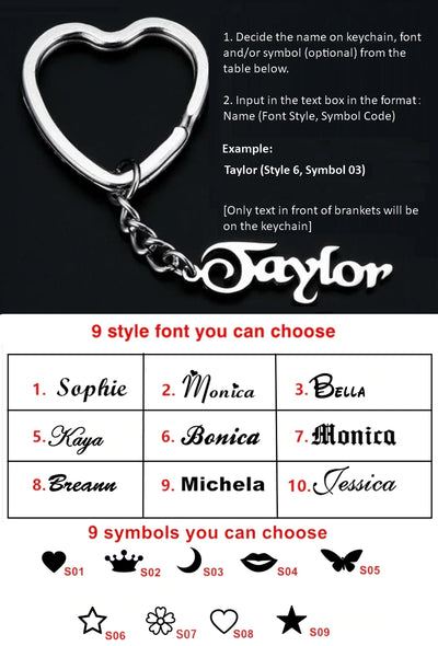 Llavero Personalizado con Nombre y Monograma Grabado para Hombre y Mujer - Image 13