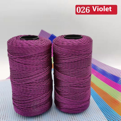 Gancho de Fibra Polipropileno 3 Hebras Ice Silk con Articulación Hueca para Proyectos DIY - Image 29