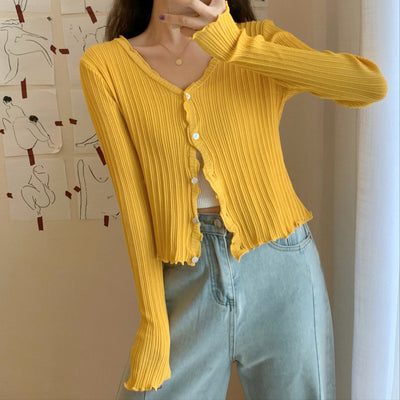 Cardigan Tipo Chal de Seda Helada - Protección Solar y Estilo Ligero - Image 11