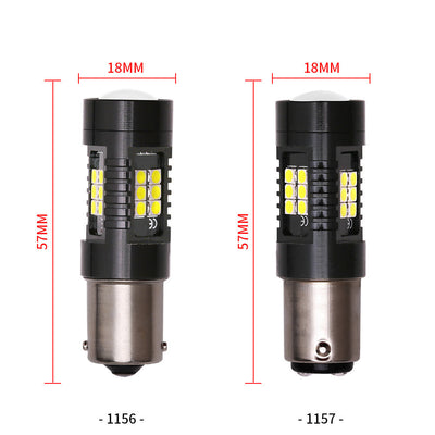 Luz LED de Giro y Reversa 1156/1157 - 21 SMD Ultra Brillante - Image 4