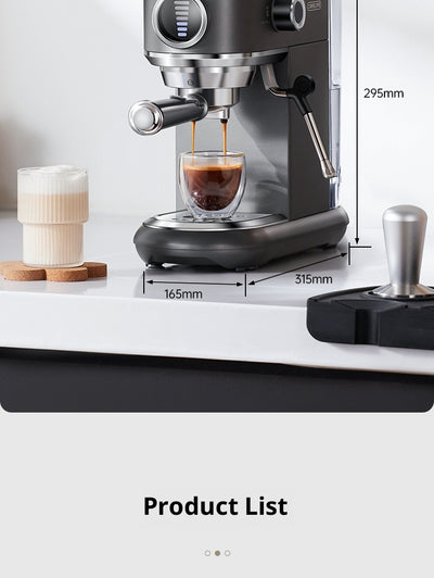 Cafetera Espresso Automática y Semiautomática con Vaporizador de Leche - Image 17