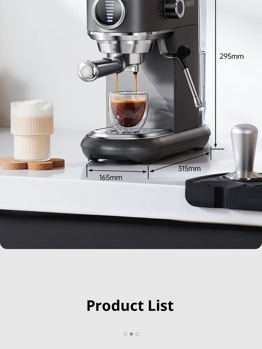 Cafetera Espresso Automática y Semiautomática con Vaporizador de Leche - Image 17