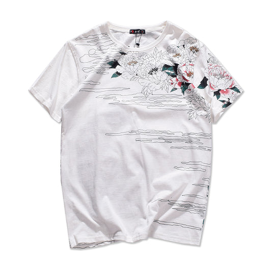 Playera Vintage con Bordado de Tigre - Image 3