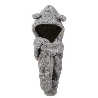 Conjunto Térmico Infantil 3 en 1: Gorro, Guantes y Bufanda con Diseño de Animales - Image 34