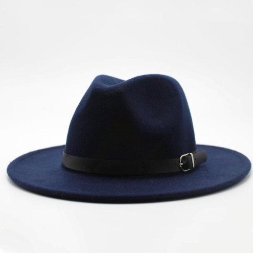 Sombrero de Lana Jazz Unisex - Estilo Clásico para Parejas - Image 10
