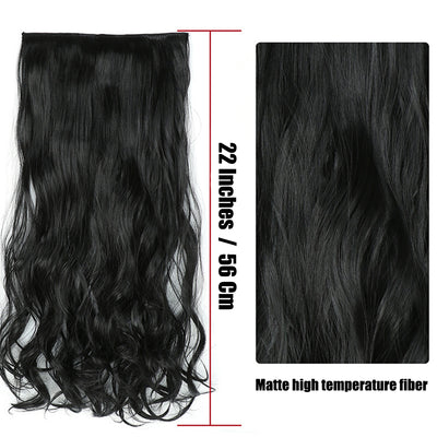 Extensiones de Cabello Ondulado Largo Voluminoso - Efecto Natural Sin Rastro - Image 31