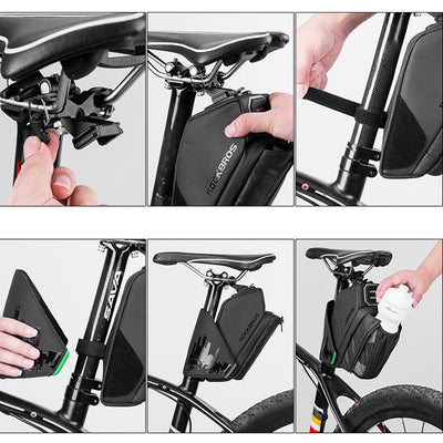 Bolsa de Asiento Trasero Plegable para Motocicleta y Bicicleta - Image 4