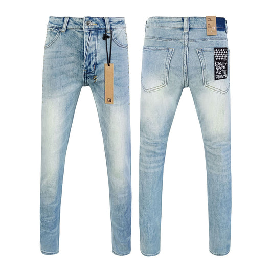 Jeans Ajustados Rotos con Elastano - Casual Moderno para Hombre - Image 7