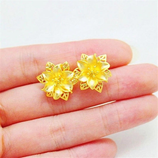 Aretes Chapados en Oro 24K - Joyería Euro Gold Elegante - Image 17