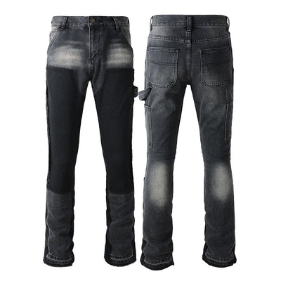 Jeans Retro de Contraste para Hombre - Image 11