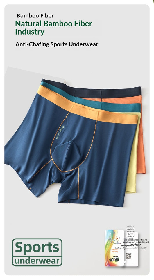 Calzoncillos Deportivos de Fibra de Bambú Talla Extendida para Hombre - Image 10