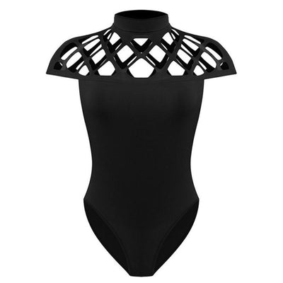 Jumpsuit de Malla Manga Corta - Image 3