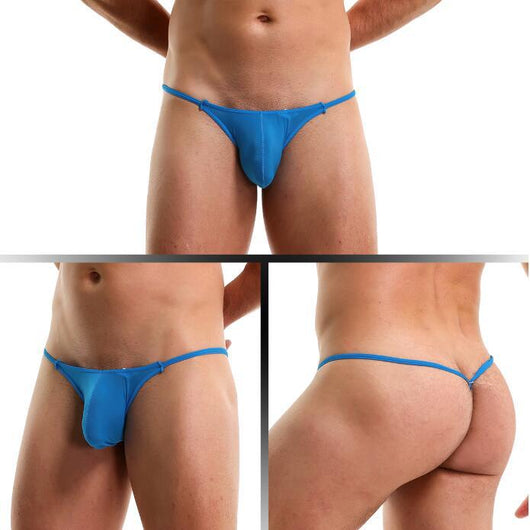 Calzoncillo Tipo Tanga Baja en Seda de Hielo con Soporte Ergonómico y Anilla de Ajuste - Image 7