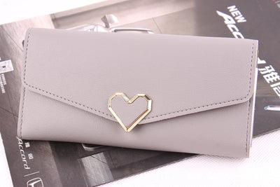 Cartera Mujer Grande Love - Diseño Simple y Elegante con Múltiples Compartimentos - Image 11