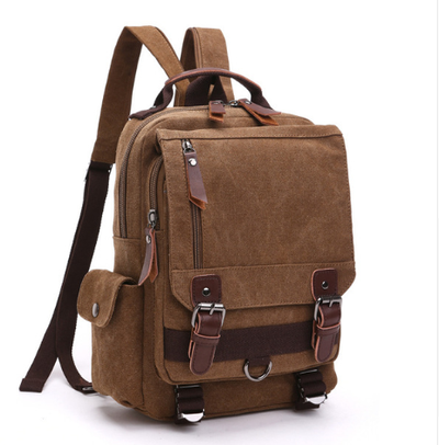 Mochila de Viaje Canvas Resistente para Aventuras al Aire Libre - Image 8