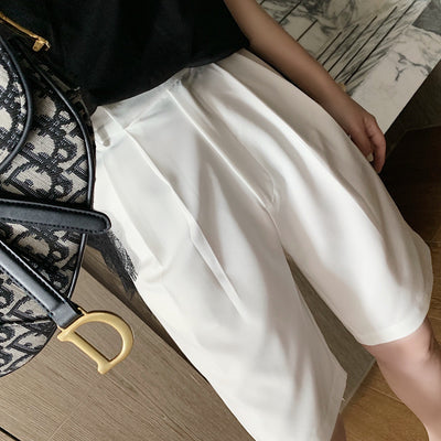 Pantalones Cortos Sueltos de Verano - Estilo Casual de 5 Puntos