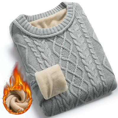 Playera Térmica Ajustada de Color Sólido - Calidez Extrema - Image 4