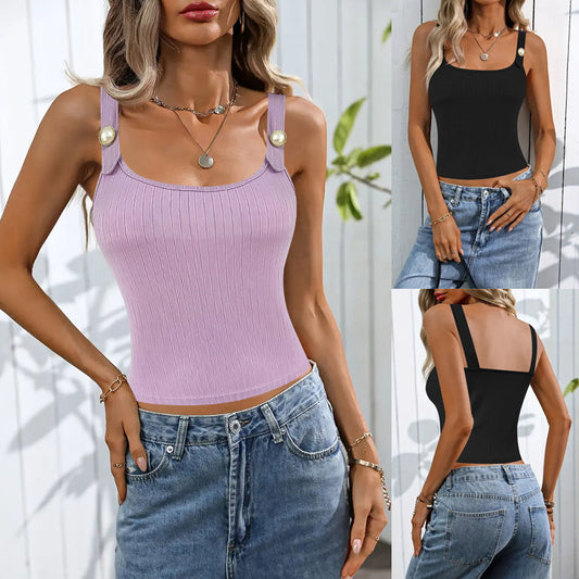 Top Interior Ajustado y Elegante para Mujer
