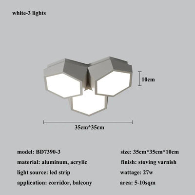 Lámpara de Techo LED para Dormitorio y Sala de Estar - Image 27
