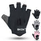 Guantes de Fitness de Medio Dedo Absorbentes de Sudor Antideslizantes