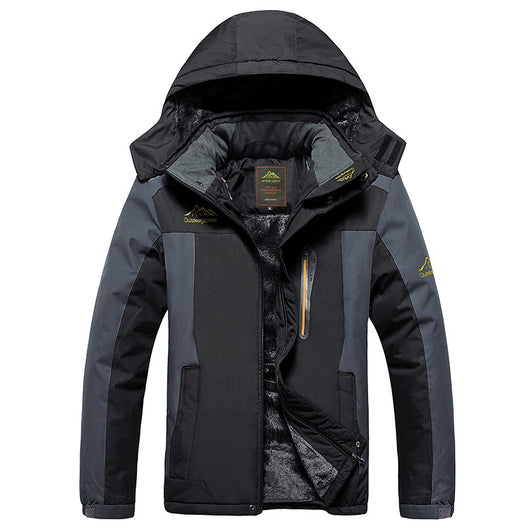 Chaqueta Térmica Impermeable con Capucha para Montaña - Image 5