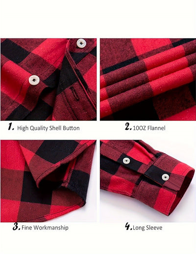 Camisa de Manga Larga con Solapa Elegante para Hombre - Image 36