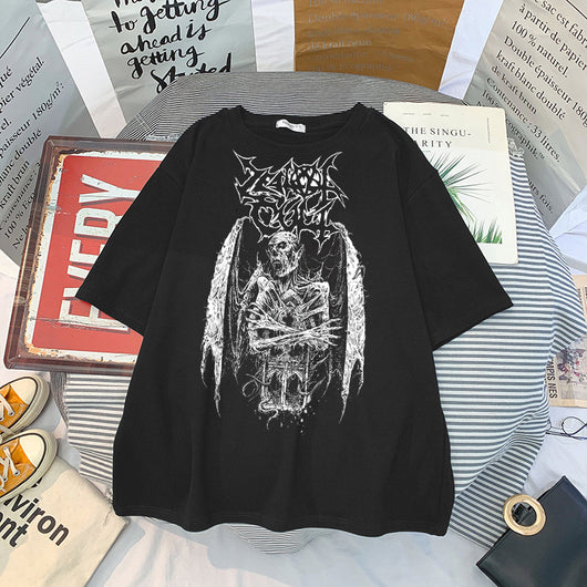 Camiseta Hip Hop Unisex con Estampado Europeo - Image 14