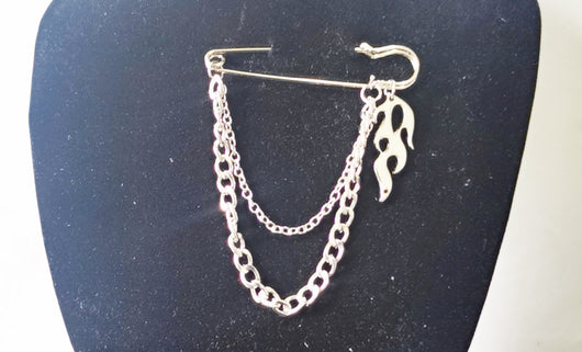 Broche Pin Cadena Viento Helado - Accesorios Hip Hop Cruz Llama - Image 15