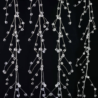 Guirnalda de Luces LED con Cuentas de Cristal Acrílico - 100, 120 y 150cm