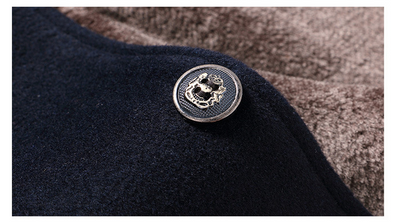 Abrigo de Lana Acolchado para Hombre - Otoño e Invierno - Image 9