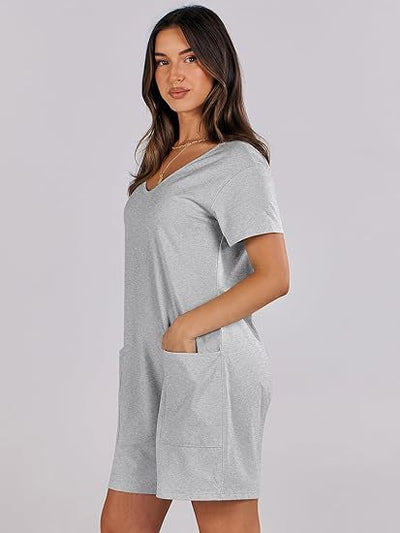 Jumpsuit Casual sin Mangas para Mujer - Diseño Fresco con Cinturón y Bolsillos - Image 17
