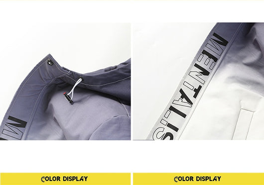 Chaqueta Ligera de Diseño Degradado para Hombre - Image 14