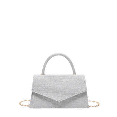 Bolso Cuadrado Pequeño con Diamantes para Mujer - Image 8