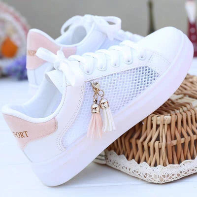 Zapatillas Deportivas Mesh Blancas - Image 15