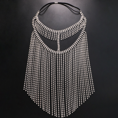 Cadena para Cabello Estilo Étnico con Diamantes Su Shui y Máscara - Image 26