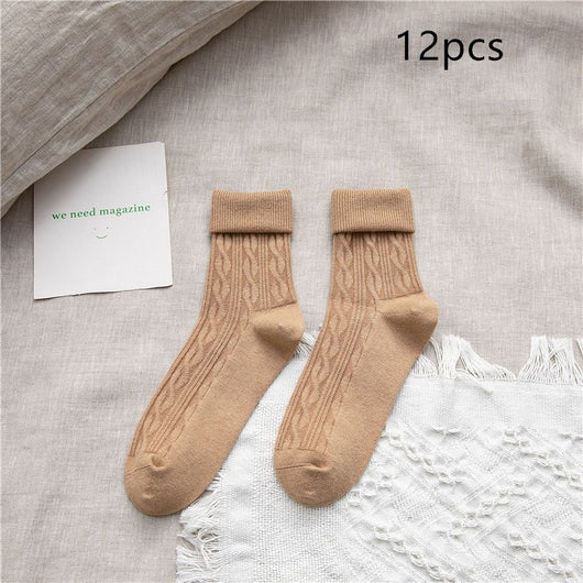 Calcetines Cálidos de Algodón Japonés Premium - Image 10