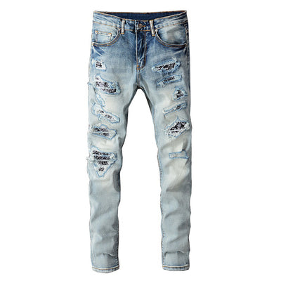 Jeans de Hombre con Rotos en las Rodillas - Estilo Urbano Moderno - Image 10