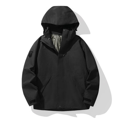 Abrigo Desmontable Impermeable Otoño-Invierno Unisex con Forro Adhesivo - Image 12