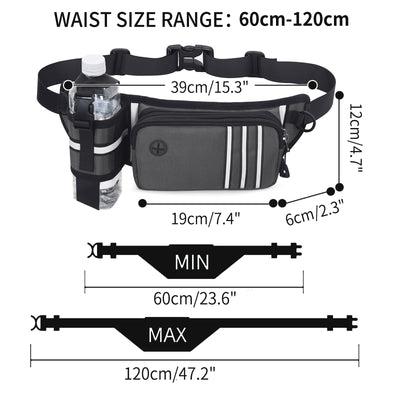 Riñonera Deportiva para Pasear Perros con Correa Integrada - Image 17
