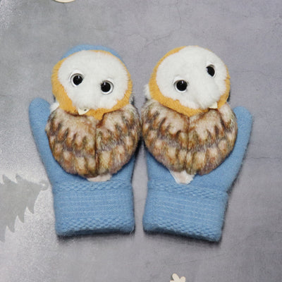 Guantes Térmicos Infantiles de Felpa con Diseños de Animales - Image 25