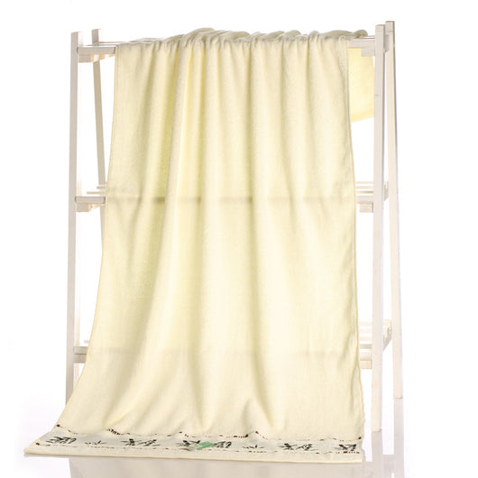 Toalla de Baño de Fibra de Carbón de Bambú - Image 8