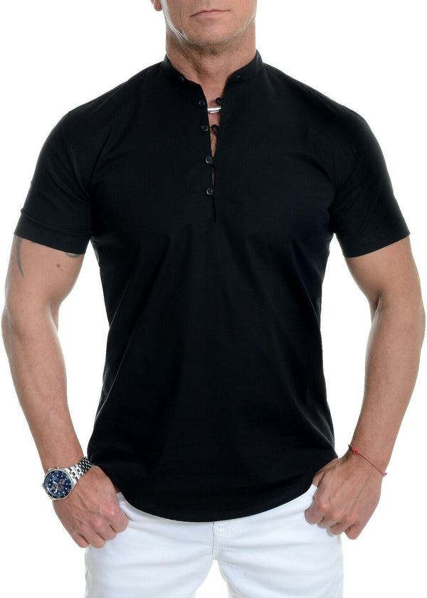 Camisa Casual de Manga Corta para Hombre - Image 17