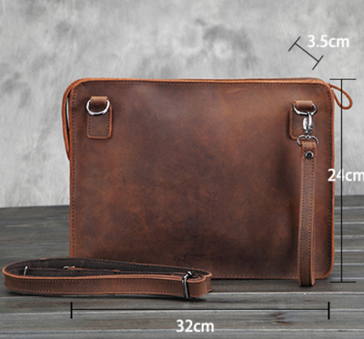 Bolso de Cuero para Hombre - Cartera Profesional de Hombro - Image 23