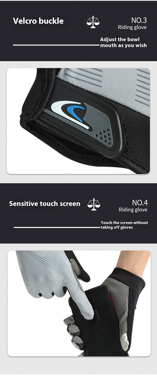Guantes Ciclismo con Protección Solar y Absorción de Impactos - Image 16