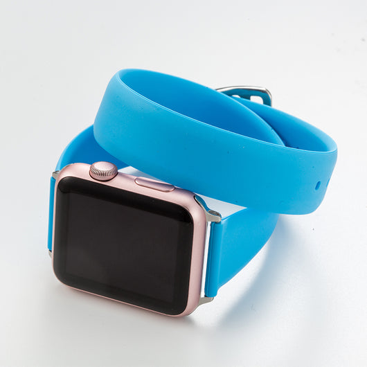 Correa de Silicona Doble Círculo para Apple Watch - Image 20