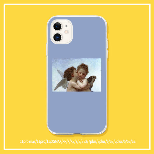 Funda para iPhone con Arte Clásico de Ángel Vintage - Image 14