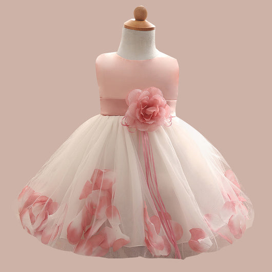 Vestido Princesa Infantil Coreano Premium Otoño - Diseño Esponjoso para Niñas - Image 3