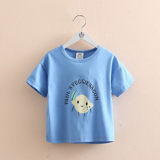 Playera Infantil de Manga Corta