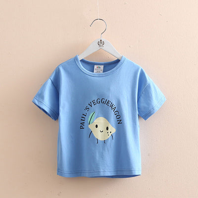Playera Infantil de Manga Corta